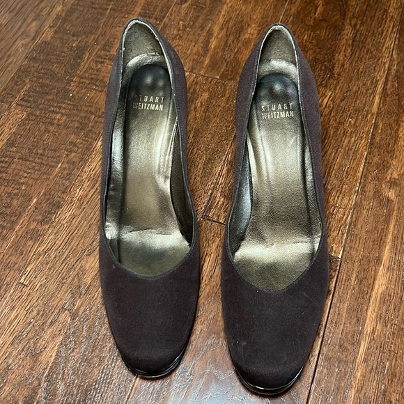 Stuart Weitzman Brown/Leopard Pumps - Picture 2 of 6